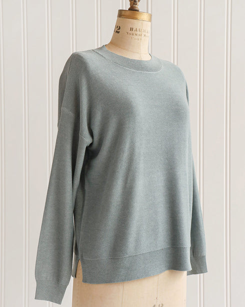 Anglian Fog Knit Top